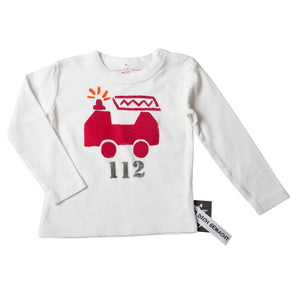 Babyshirt "Feuerwehrauto"