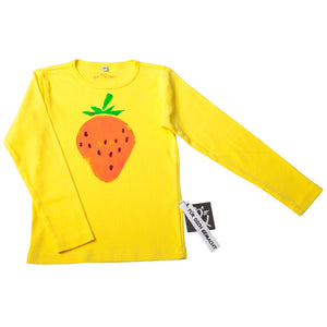 Shirt "Erdbeere Neon"